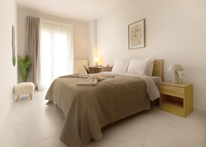 Appartement Modern Warmth Designed For Rest & Flow Thessaloniki