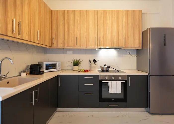 Apartment Modern Warmth Designed For Rest & Flow Thessaloniki